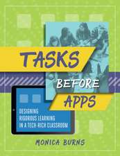 Burns, M: Tasks Before Apps