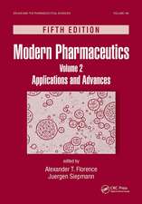 Modern Pharmaceutics, Volume 2: Applications and Advances, Fifth Edition