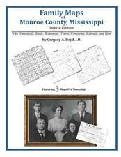 Family Maps of Monroe County, Mississippi