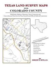 Texas Land Survey Maps for Colorado County