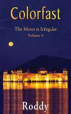 Colorfast the Meter Is Irregular, Volume 4: Poems for the 21st Century