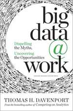 Big Data at Work