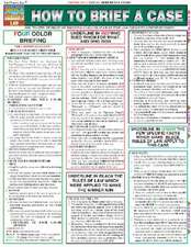 How to Brief a Case Laminated Reference Chart