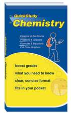 The Quickstudy for Chemistry