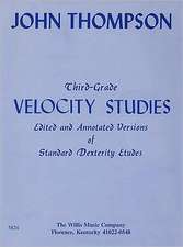 Third-Grade Velocity Studies