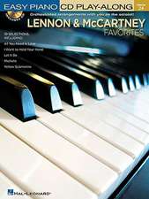 Lennon & McCartney Favorites: Easy Piano CD Play-Along Volume 24 [With CD (Audio)]