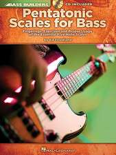 Pentatonic Scales for Bass Fingerings, Exercises and Proper Usage of the Essential Five-Note Scales - Book/Online Audio