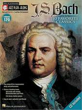 J.S. Bach - Jazz Play-Along Volume 120 Book/Online Audio