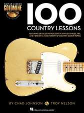 100 Country Lessons - Guitar Lesson Goldmine Series Book/Online Audio