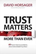 Trust Matters More Than Ever