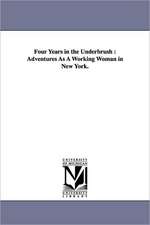 Four Years in the Underbrush: Adventures As A Working Woman in New York.