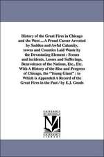 History of the Great Fires in Chicago and the West ... a Proud Career Arrested by Sudden and Awful Calamity, Towns and Counties Laid Waste by the Deva