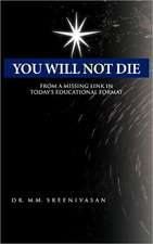 You Will Not Die