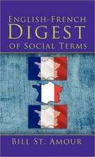 An English - French Digest of Social Terms