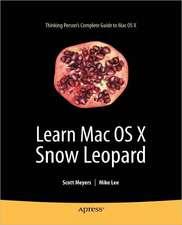 Learn Mac OS X Snow Leopard