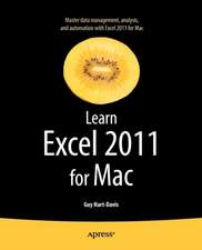 Learn Excel 2011 for Mac