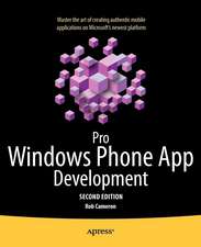 Pro Windows Phone App Development