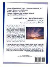 Discrete Mathematics and Logic: Theoretical Foundations for Computer Science, An Arabic Text