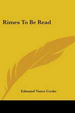 Rimes To Be Read