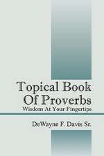 Topical Book of Proverbs