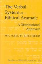 The Verbal System of Biblical Aramaic