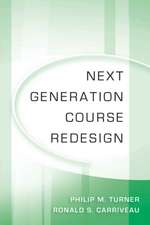 Next Generation Course Redesign