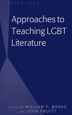 Approaches to Teaching LGBT Literature