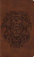 ESV Thinline Bible (TruTone, Brown, Royal Lion Design)