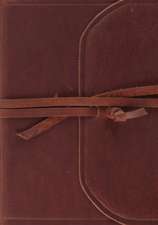 ESV Single Column Journaling Bible, Large Print (Natural Leather, Brown, Flap with Strap)