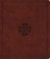 ESV Journaling Bible (TruTone, Brown, Mosaic Cross Design)