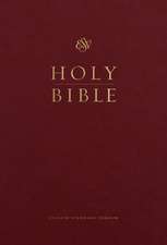 ESV Pew and Worship Bible, Large Print (Hardcover, Burgundy)