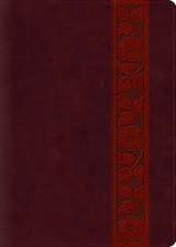 ESV Study Bible, Large Print (TruTone, Mahogany, Trellis Design, Indexed)