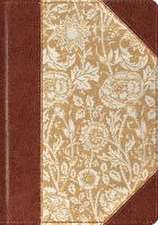 ESV Single Column Journaling Bible, Large Print (Cloth over Board, Antique Floral Design)