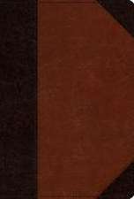 ESV Men's Study Bible (Trutone, Brown/Cordovan, Portfolio Design)