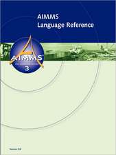 Aimms 3.8 - Language Reference