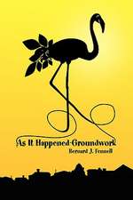 As It Happened-Groundwork