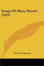 Songs Of Many Moods (1919)