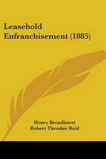 Leasehold Enfranchisement (1885)