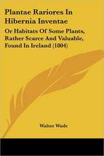 Plantae Rariores In Hibernia Inventae