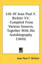 Life Of Jean Paul F. Richter V2