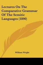 Lectures On The Comparative Grammar Of The Semitic Languages (1890)