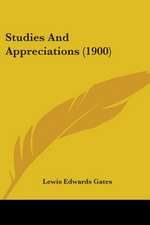 Studies And Appreciations (1900)