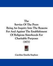 The Service Of The Poor