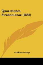 Quaestiones Strabonianae (1888)