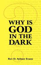 Why Is God in the Dark