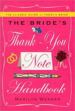 The Bride's Thank-You Note Handbook