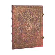 Paperblanks Carmine Equinoxe Hardcover Ultra Lined Clasp Closure 144 Pg 120 GSM