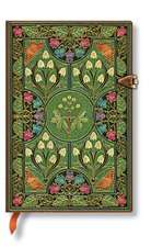 Paperblanks Poetry in Bloom Hardcover Mini Lined Clasp Closure 208 Pg 85 GSM