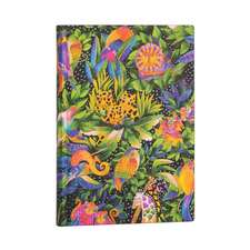 Softcover Notizbuch Jungle Song Midi Liniert