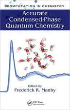 Accurate Condensed-Phase Quantum Chemistry